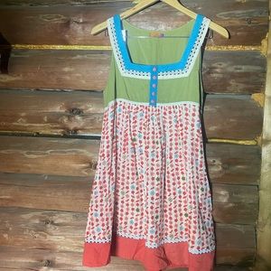 Linen dress w/ pockets!